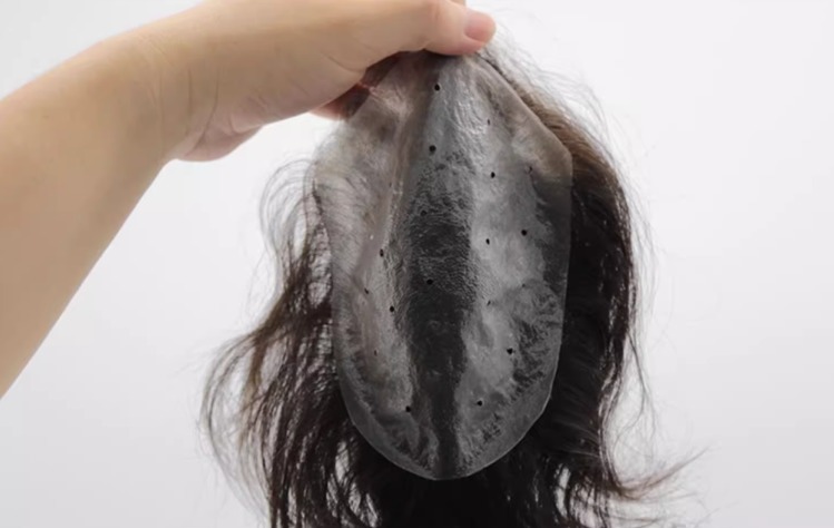仿生膜生物头皮材质示意图
